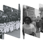 suffrage parade and civil rights march